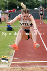 Womens under-20s long jump, 2021 Northern Senior and Under-20s Champs., Leigh. Photo: David T. Hewitson/Sports for All Pics